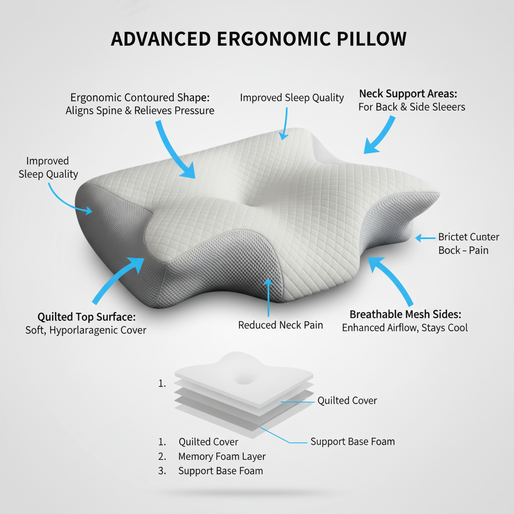 Pillow Details Infographic